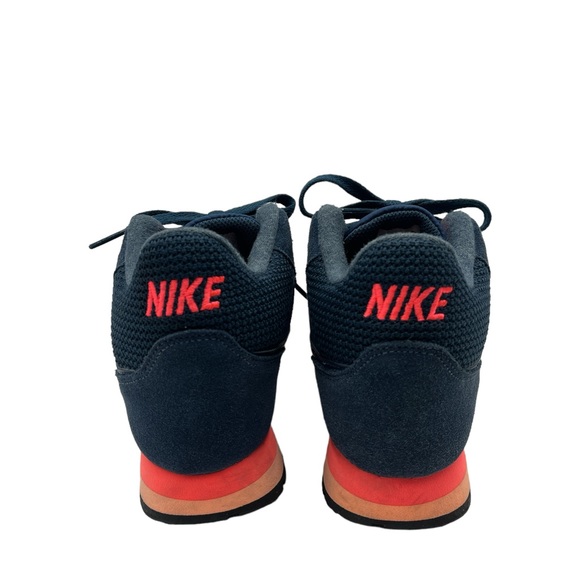 Nike Women's Sneakers - Navy and orange - Picture 4 of 10